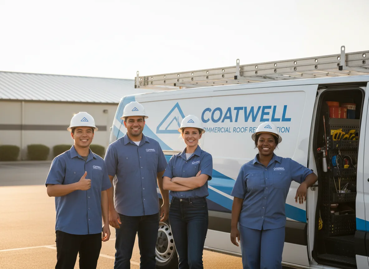Commercial roof coating company in Albany, OH